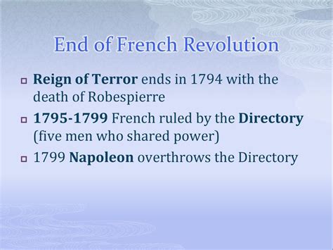 After The French Revolution Ppt Download