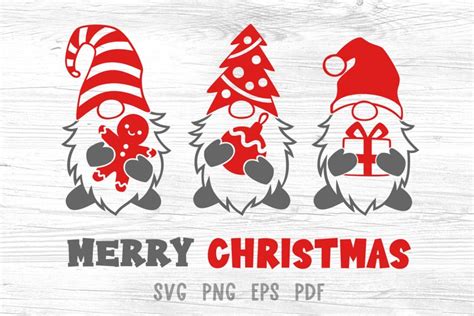 Christmas Gnome Svg Christmas Svg Files For Cricut