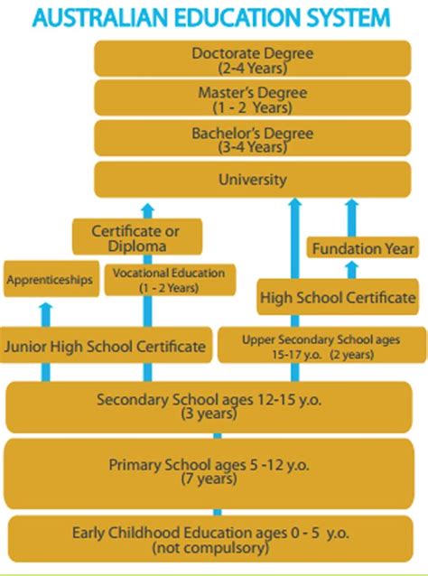 Education Hierarchy In Australia Australian Education System