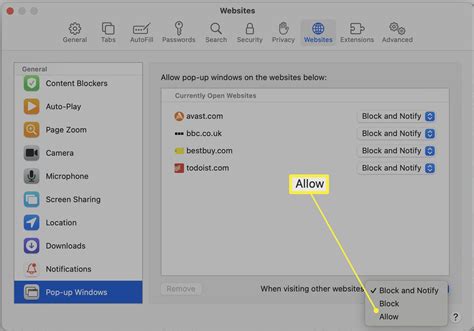 How To Turn Off A Pop Up Blocker On A Mac