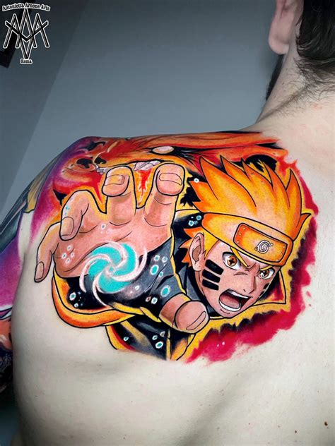 Naruto Hermit Of The Six Paths Tattoo By Antoniettaarnonearts On Deviantart