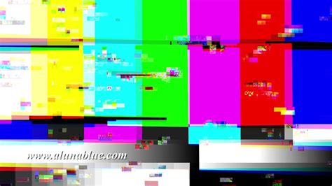 Tv Color Bars Glitch 1002 Hd 4k Stock Footage Youtube