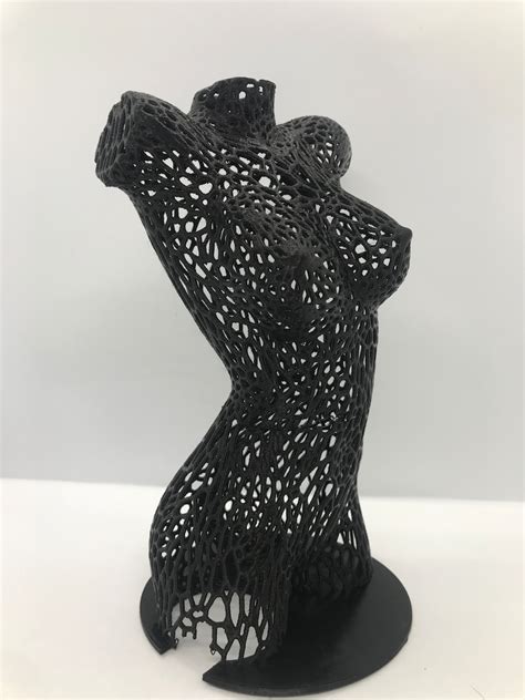 Female Torso Nude Art 3d Printed Sculpture Etsy Hong Kong