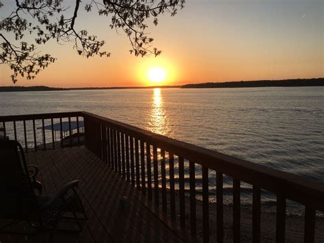 Million Sunset Views On Waterfront With Shared Private Dock And Boat Slip Eucha