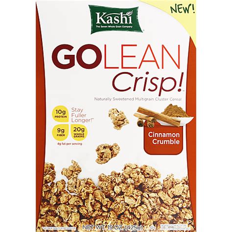 Kashi Golean Crisp Cinnamon Crumble Cereal Cereal Mathernes Market