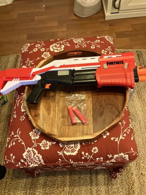 NERF GUN FORTNITE TS Tactical Shotgun Blaster Bossmerg Pump TESTED WORKS PicClick