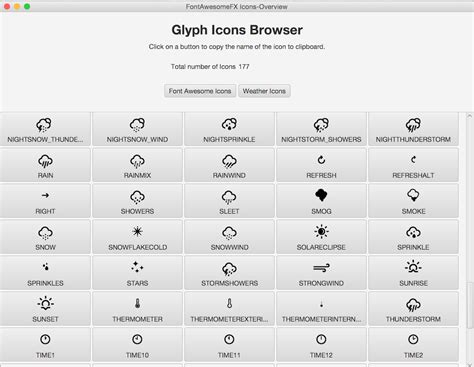 Free icons of desktop in windows 10 style. Introducing: FontAwesomeFX 8.1 | JavaFX Delight