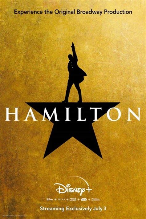 Filmed live on broadway from the richard rodgers theatre with the original broadway cast. Hamilton on Disney+ July 3, 2020 | Disney Insider Tips