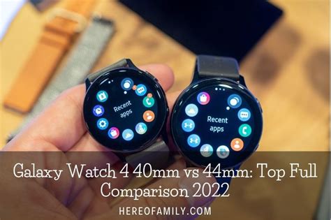 What Is The Difference Between 40mm And 44mm Samsung Watch
