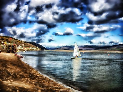 Free Images Beach Sea Coast Nature Ocean Cloud Sky Boat