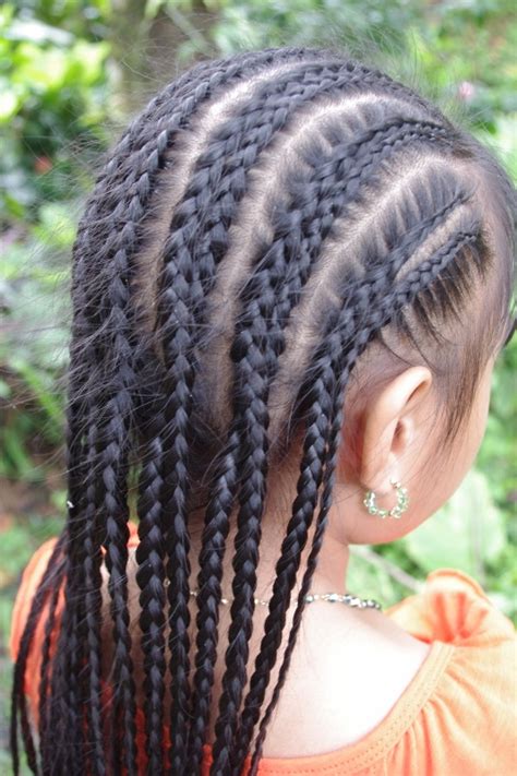 Usually, black hair is curly and naughty. Braids & Hairstyles for Super Long Hair: Micronesian Girl ...