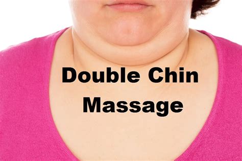 Massage Monday Double Chin Massage Two Possible Causes For Double