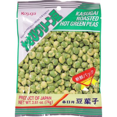 Kasugai Roasted Hot Green Peas Pantry New World