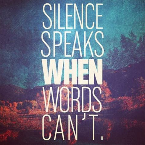 Power Of Silence Quotes Quotesgram