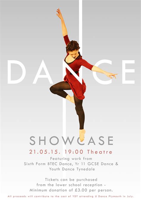 A Poster For The Dance Showcase