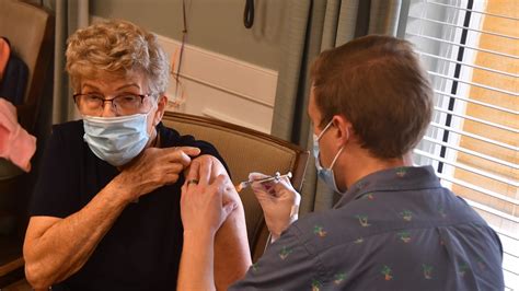 COVID-19 vaccinations underway at some senior living 