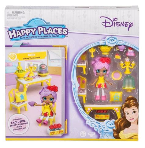 Shopkins Happy Places Disney Belle Dining Theme Pack Exclusive Beauty