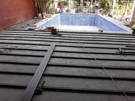 How to install wood plastic composite boards on adjustable plastic support: How to Install outdoor WPC composite decking boards ...