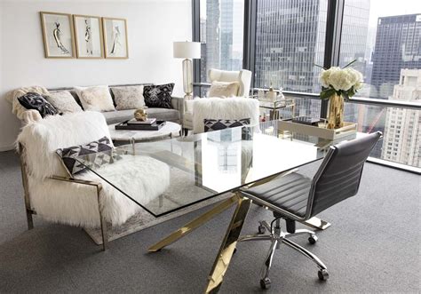 A Glam Office Makeover For Cosmos New Editor In Chief Laurel And Wolf