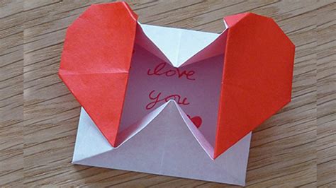 Origami Heart Box Origami Easy Tutorial Origami T Box Origami My