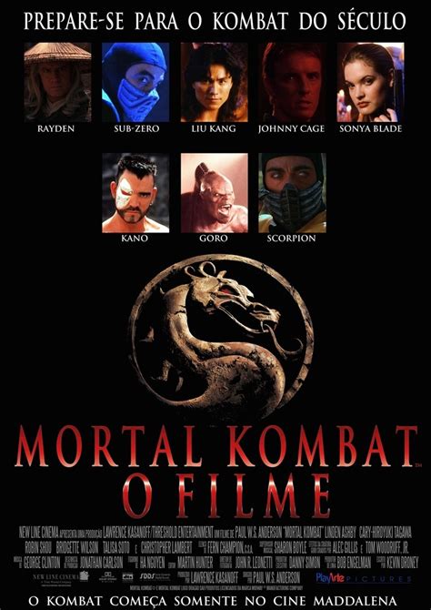 Mortal kombat in my opinion is just an awesome movie. Poster Grande (imp. Offset) Do Mortal Kombat O Filme / Vr ...