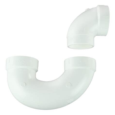 Shop Charlotte Pipe 2 In Dia Pvc Schedule 40 P Trap Fitting At