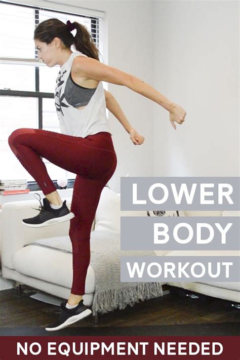 Bodyweight Circuit Tabata Workout Lower Body Pumps And Iron Lower