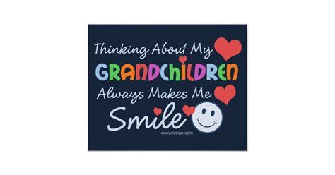 I Love My Grandchildren Poster Au
