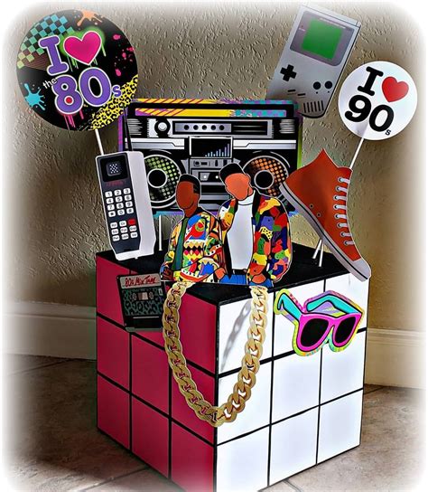 Jumbo 90s And 80s Party Centerpiece 😎 90s Party Decorations Party Themes 90s Theme Party