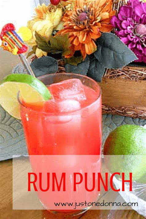 Rum Punch For A Party