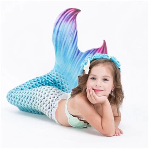 Girls Mermaid Costume Apollobox