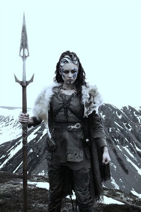 Olga Kurylenko As A Pictish Woman Warrior In Centurion2010 The