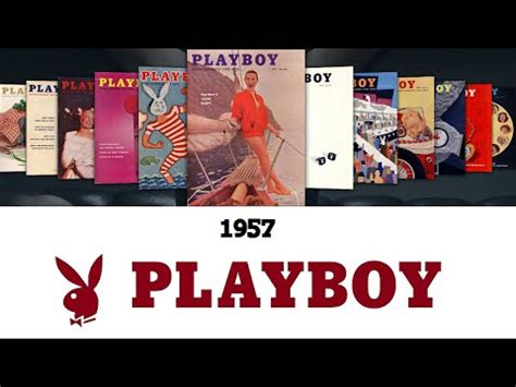 Playboy Magazine Covers Of 1957 YouTube