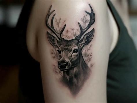 Deer Antler Tattoo Meaning Symbolism And Interpretations