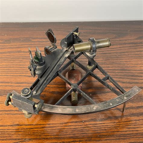 early barry antique sextant