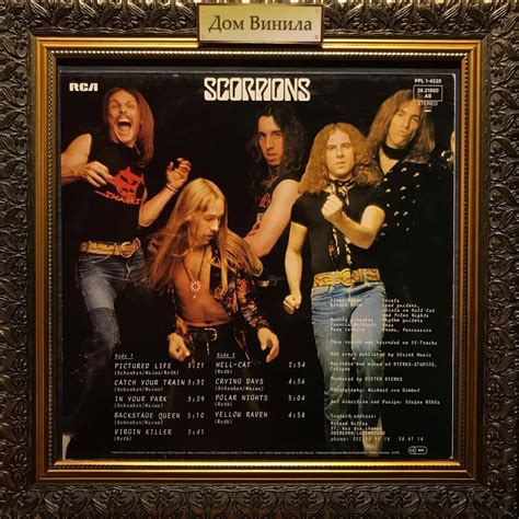 Купить виниловую пластинку Scorpions 1976 Virgin Killer nude cover