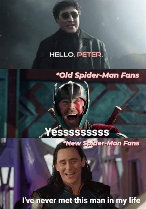 Hello Peter Old Spider Man Fans Vyesssssssss Fans I Ve Never Met