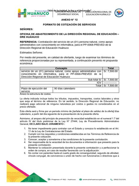 Anexos Servicios Pdf