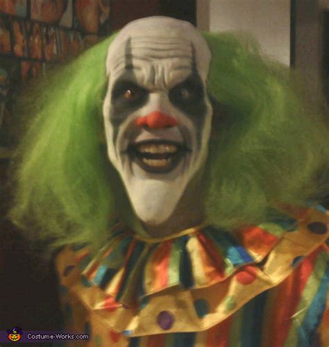 Bobo The Evil Clown Scary Halloween Costume