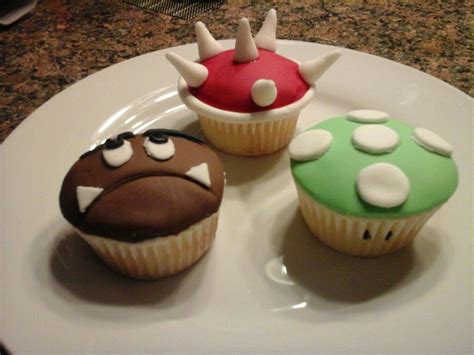 Oh, and also share with the rest of us. Mario Theme Cupcakes | Desserts, Themed cupcakes