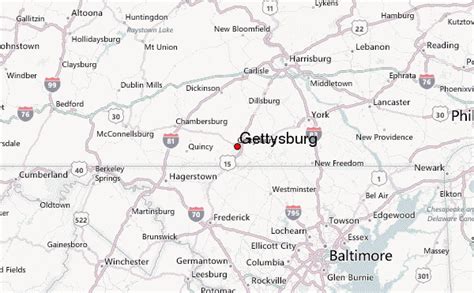 Guía Urbano De Gettysburg