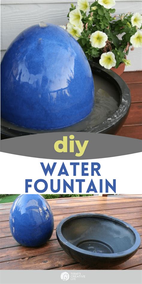 Diy Fountain Water Feature Tutorial Todays Creative Life