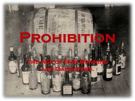 Ppt Prohibition Powerpoint Presentation Free Download Id1511530