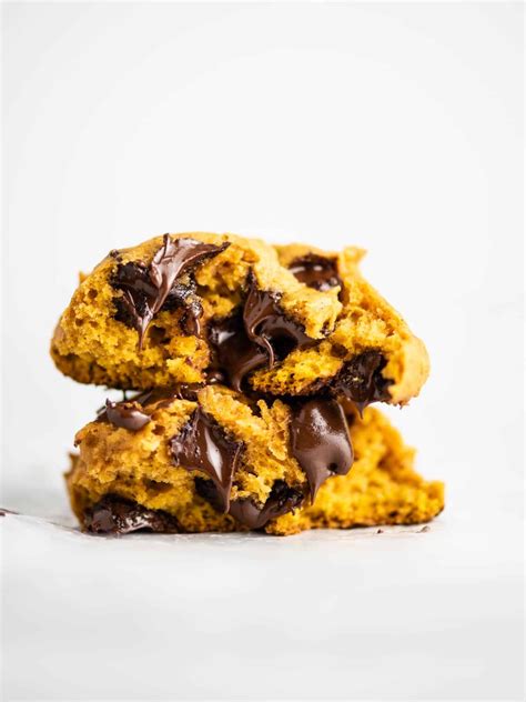 Soft And Delicious Pumpkin Chocolate Chip Cookie Recipe Pumpkin