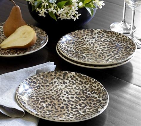 Leopard Print Tableware And Explore White Dinnerware Sets Kitchen Stuff