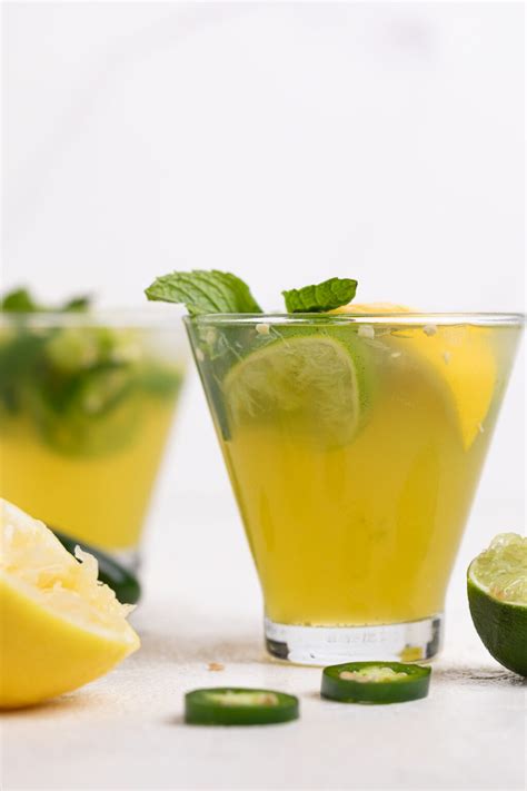 Jalapeno Lemon Lime Mocktail Orchids Sweet Tea