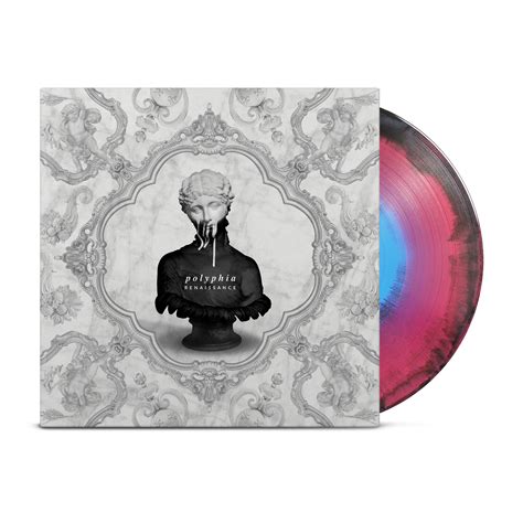 Polyphia Renaissance Exclusive Pink Black And Blue Colored Vinyl Lp