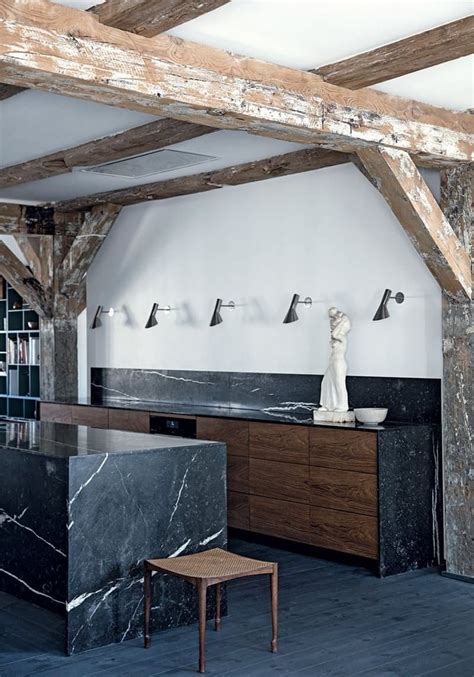 You can make your kitchen design different from the others. The Hot Kitchen Trend Giving White Marble a Run for its ...
