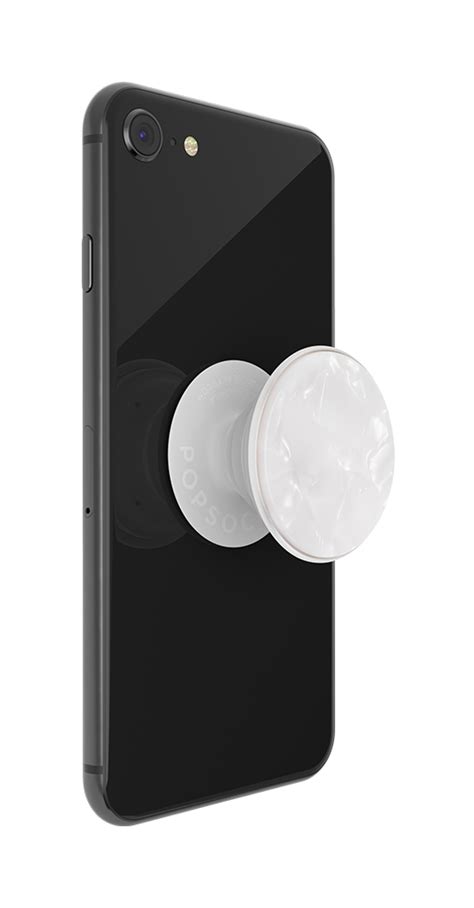 Acetate Pearl White Popsockets Popgrip