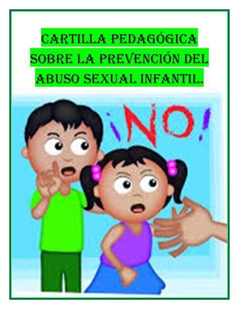 calaméo cartilla pedagógica sobre la prevención del abuso sexual infantil mileidy